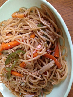 パスタで簡単焼きそば-レシピのメイン写真