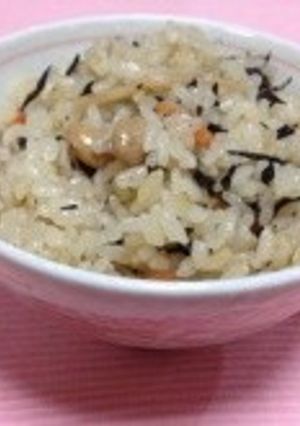 在宅で！男性でもお手軽美味しいひじきご飯-レシピのメイン写真