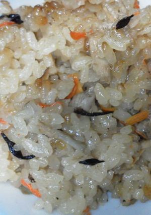 冷蔵庫のお掃除！炊き込みご飯☆-レシピのメイン写真