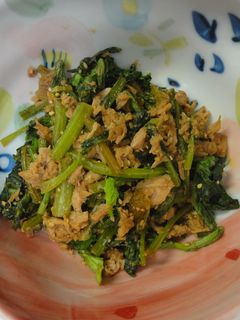 ✿かぶの葉とツナの胡麻和え♪レンジ✿-レシピのメイン写真