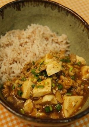 ピリ辛☆四川風麻婆豆腐丼-レシピのメイン写真