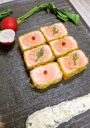 サーモンのスパイシーパン粉焼き-レシピのメイン写真