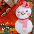 クリスマス✩雪だるまの簡単サンドイッチ☆