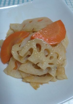 れんこんのポン酢炒め-レシピのメイン写真