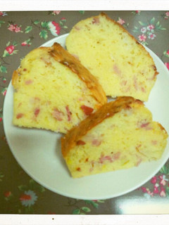 とっても簡単 ベーコンとネギのケークサレ-レシピのメイン写真