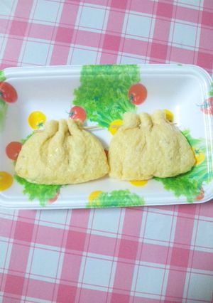 おでんや煮物に♪とろ～りもちチーズ巾着-レシピのメイン写真