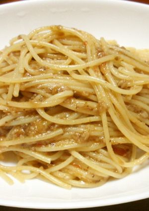 きのこソースのスパゲティ-レシピのメイン写真