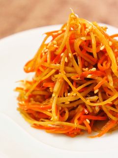 定番のお惣菜 きんぴらごぼう-レシピのメイン写真