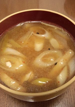 豚しゃぶの残り汁で…豚汁-レシピのメイン写真