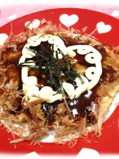 節約♥ヘルシー♥豆腐ともやしのお好み焼き-レシピのメイン写真