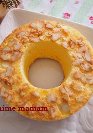 米粉で簡単☆アーモンドシフォンケーキ-レシピのメイン写真