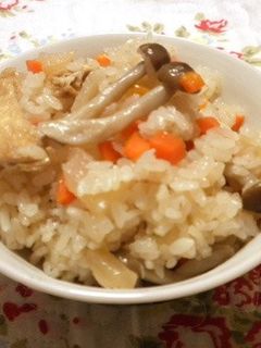 圧力鍋de大根ときのこの炊き込みご飯☆-レシピのメイン写真