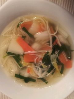 1人ランチに*中華風にゅうめん-レシピのメイン写真