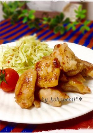 鶏もも肉のコンソメ照り焼き-レシピのメイン写真