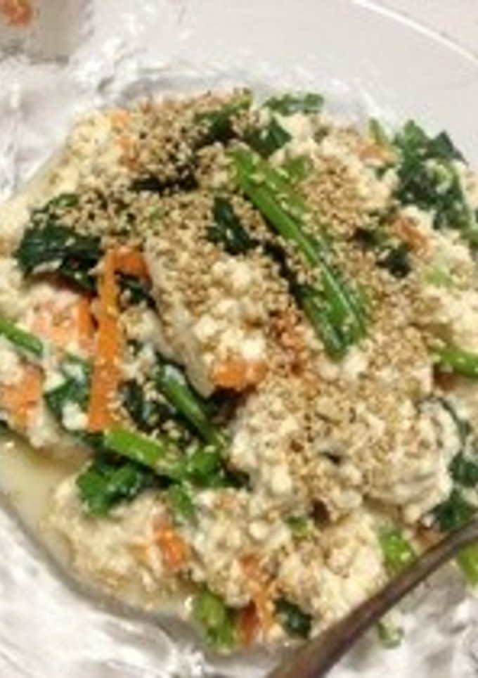 簡単＊ほうれん草の白和え-レシピのメイン写真