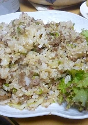 そぼろ炒飯-レシピのメイン写真