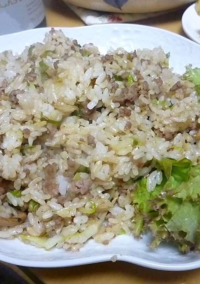 そぼろ炒飯-レシピのメイン写真