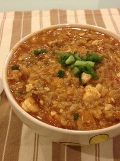 麻婆豆腐粥-レシピのメイン写真