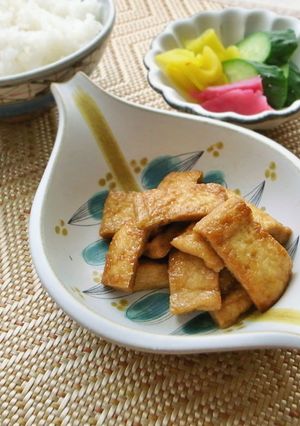 お弁当に重宝！油揚げのテリヤキ-レシピのメイン写真