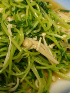 豆苗とえのきのさっぱり炒め-レシピのメイン写真