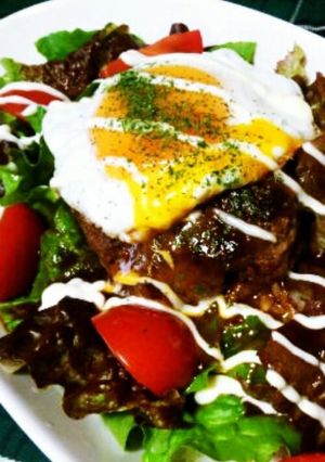ちょっとアレンジ♪絶品ロコモコ丼-レシピのメイン写真