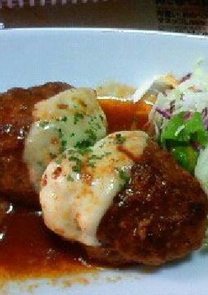 ｿｰｽが美味しい煮込みﾊﾝﾊﾞｰｸﾞ☆-レシピのメイン写真