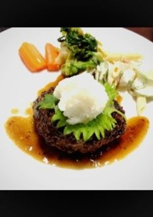 あっさり照り焼きハンバーグ-レシピのメイン写真