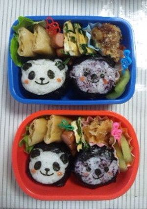 簡単可愛いおにぎりキャラ弁-レシピのメイン写真
