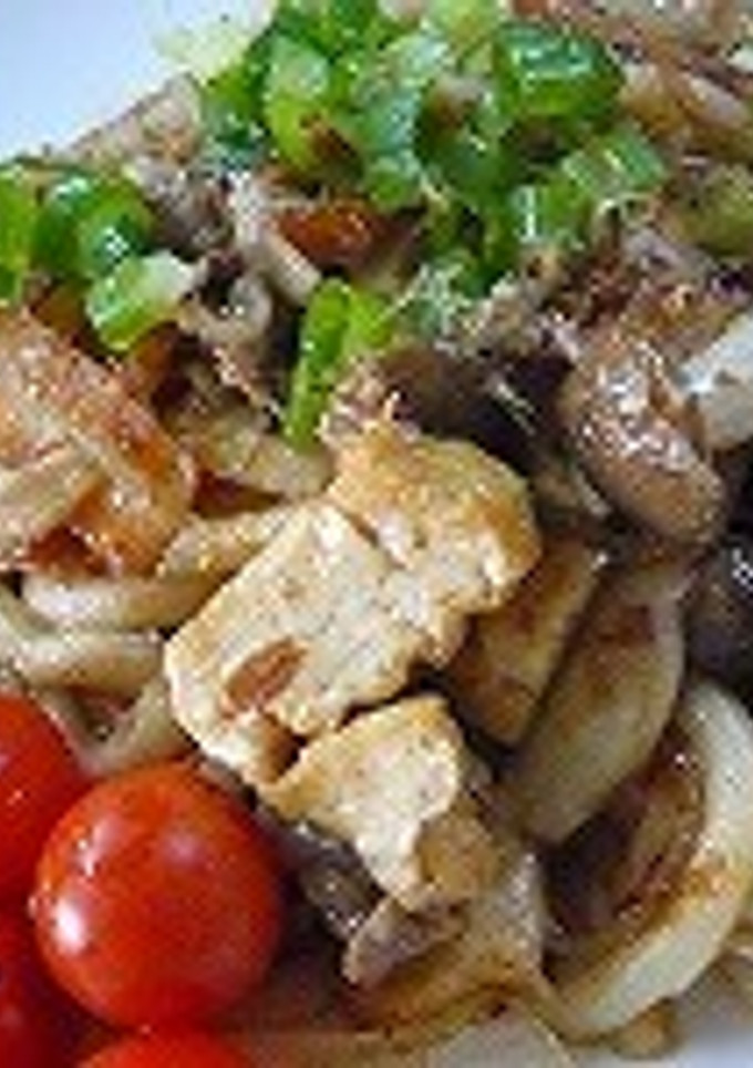 あまりものだけで　焼うどん　-レシピのメイン写真
