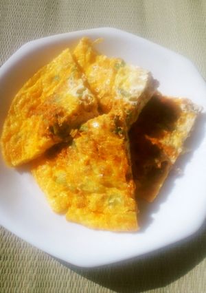 ピリ辛卵焼き-レシピのメイン写真