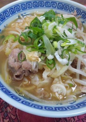 簡単　スタミナもやしラーメン-レシピのメイン写真