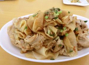 スライス大根と豚肉のにんにく醤油炒め-レシピのメイン写真