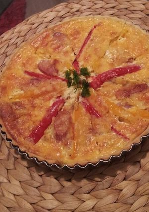 簡単すぎる♬生地から作る本格キッシュ♬-レシピのメイン写真