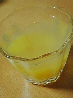 ゆず茶寒天ゼリー-レシピのメイン写真