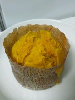 HMと豆乳で素朴なカボチャマフィン♪-レシピのメイン写真