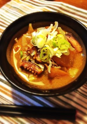 おいしい~!イカの腑でイカ汁☆-レシピのメイン写真