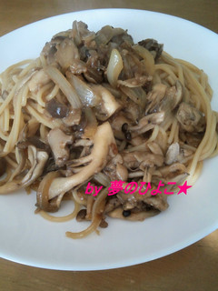醤油麹de簡単♪きのこのパスタ-レシピのメイン写真
