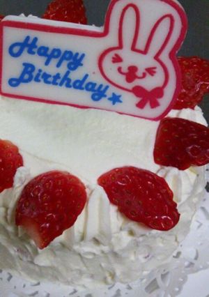 ワンコ誕生日ケーキ(アレルギー用)-レシピのメイン写真