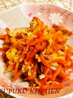 ちょい甘♪うちのにんじんしりしり-レシピのメイン写真