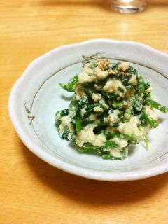 ほうれん草の白和え-レシピのメイン写真