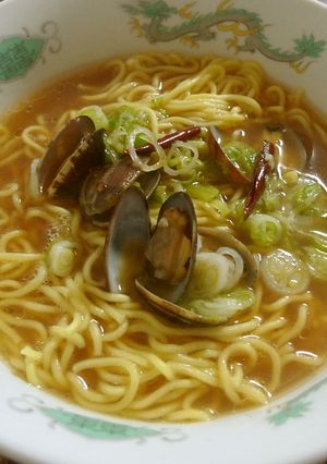 イタリアン！？ボンゴレ風ラーメン-レシピのメイン写真