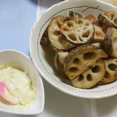 รูปของ 焼くだけ☆れんこんの柚子胡椒マヨディップ