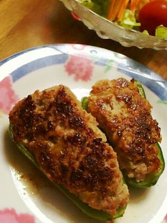 ソースのいらない♥♥ピーマン肉詰め-レシピのメイン写真