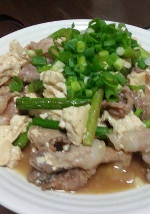 豚と豆腐のとろとろオイスター炒め-レシピのメイン写真