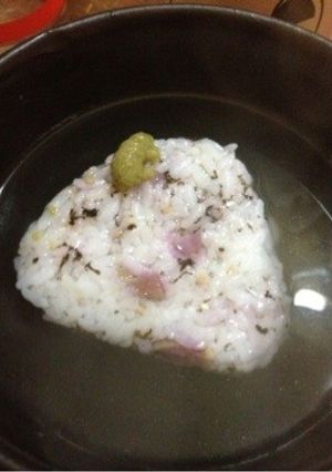 簡単 おにぎりダシ漬け-レシピのメイン写真