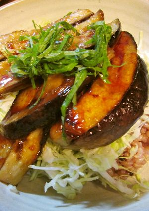 とろとろなすの照り焼き丼-レシピのメイン写真