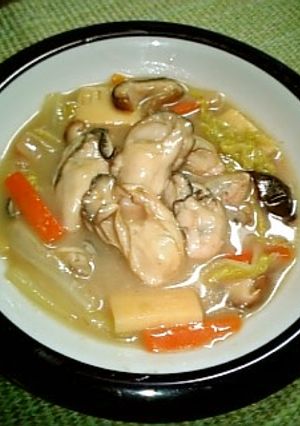 旬の牡蠣た～っぷり八宝菜風あっさり炒め煮-レシピのメイン写真