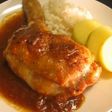 チキンソテー 玉葱ソース