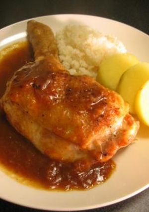 チキンソテー　玉葱ソース-レシピのメイン写真
