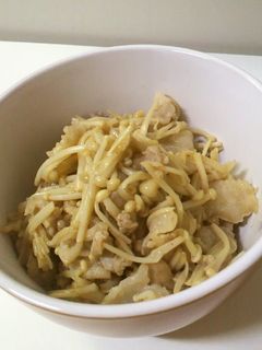豚えのきポンつゆ炒め〜お弁当にもう一品〜-レシピのメイン写真